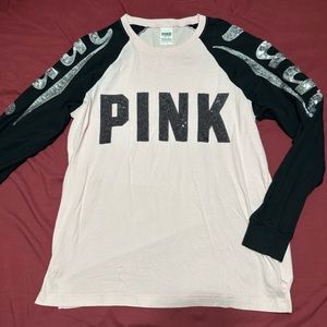 Victoria Secret Sequin Long Sleeve Shirt